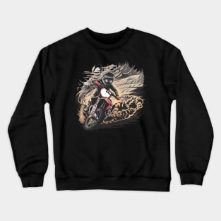 motorcycle Crewneck Sweatshirt